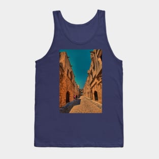 Greece. Rhodes. Old Town. Main Street. Tank Top